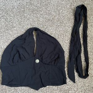 Black Halter Top from Pacsun